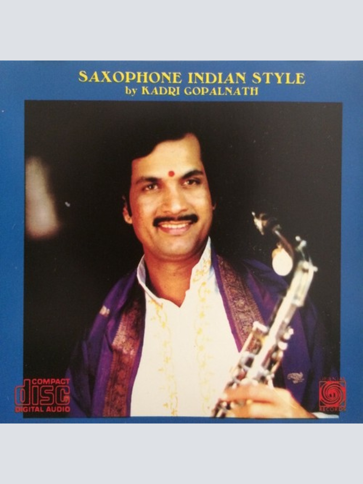 CD, Album Kadri Gopalnath - Saxophone Indian Style