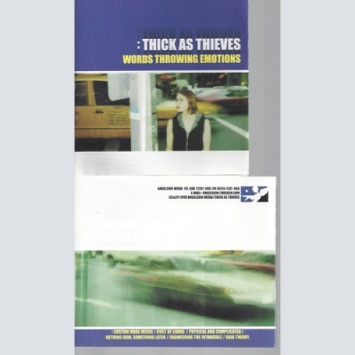 CD- THICK AS THIEVES--WORDS THROWING EMOTIONS
