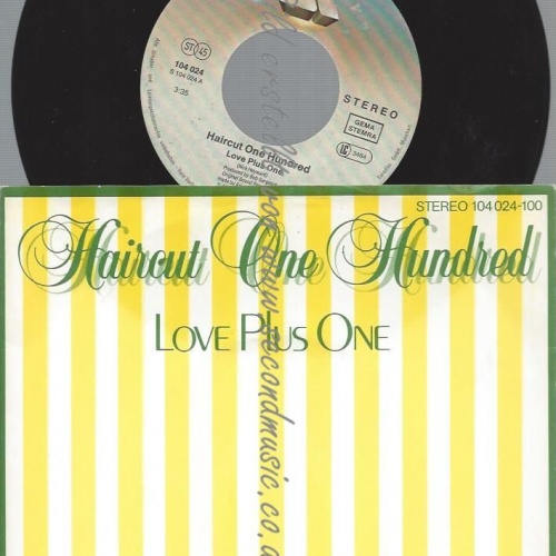 7"  Haircut One Hundred  Love Plus One