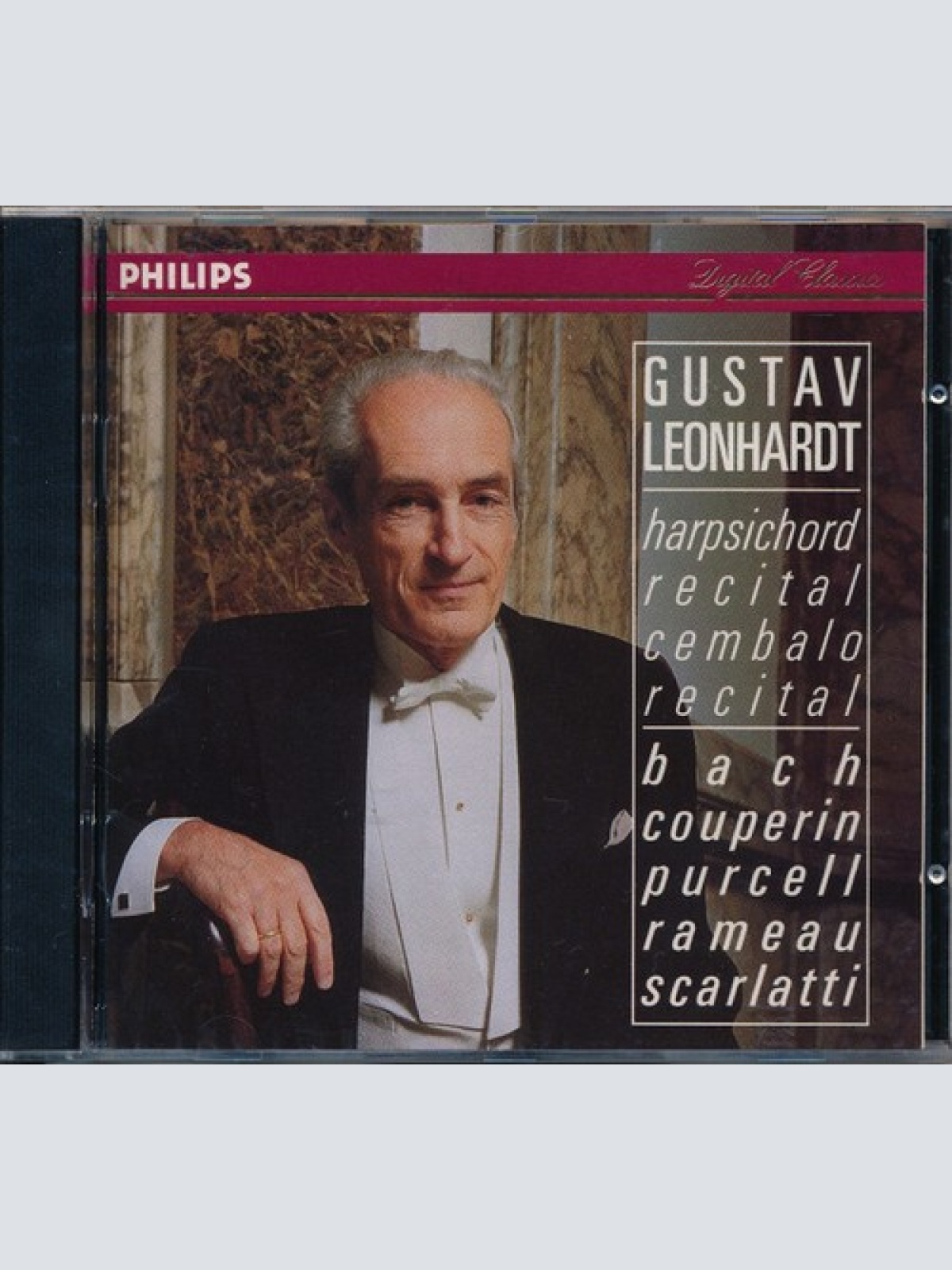 CD, Album Gustav Leonhardt - Harpsichord Recital