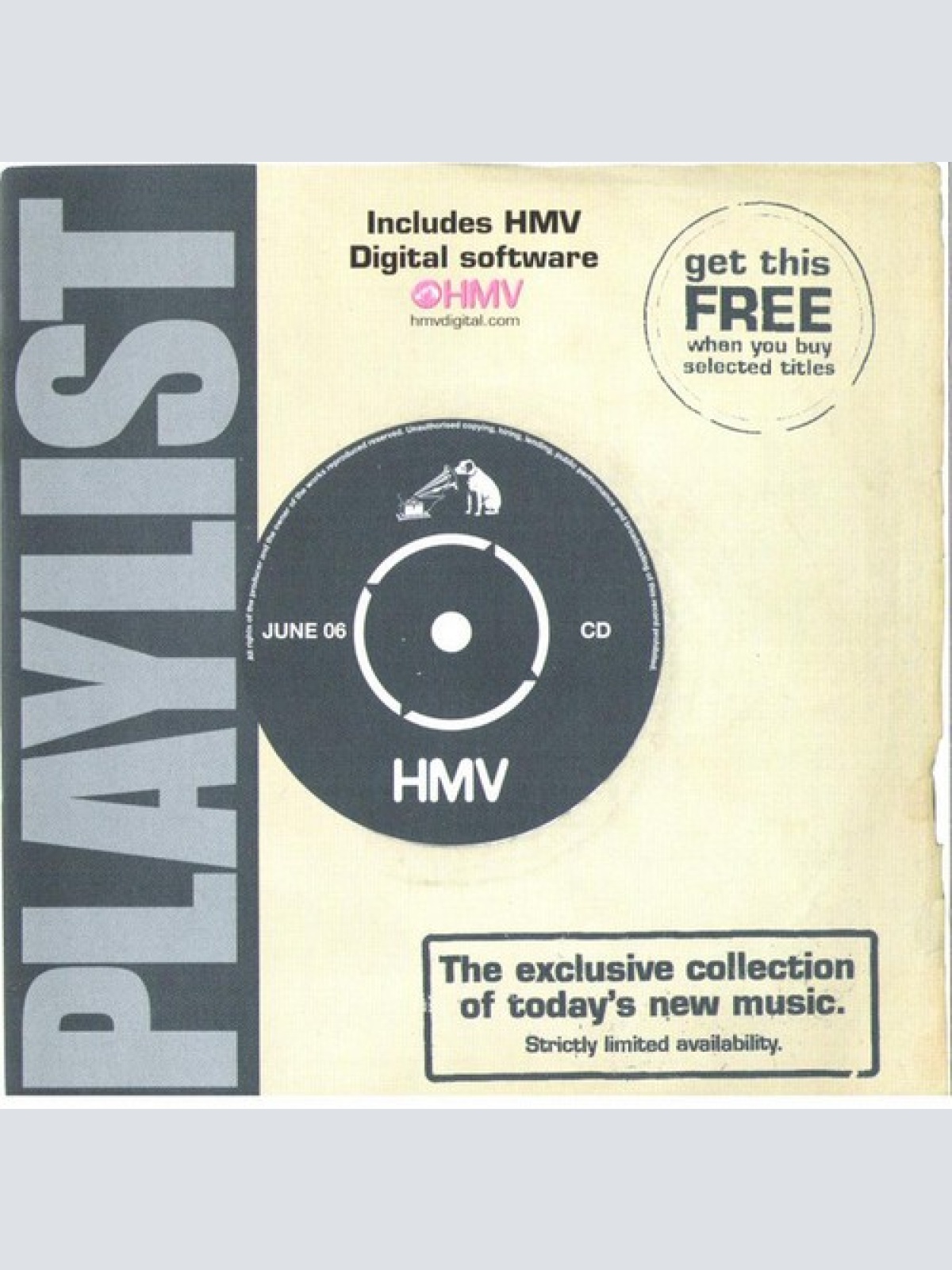 CD, Comp Various - Playlist June 06