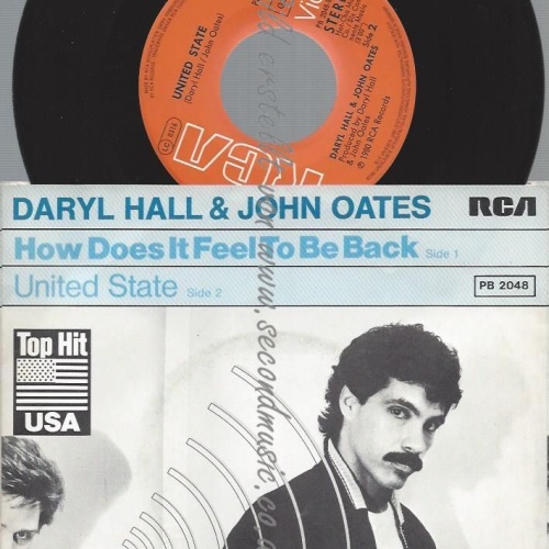 7"   Daryl Hall & John Oates  How Does It Feel To Be Back