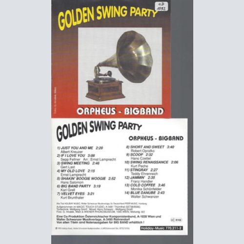 CD--GOLDEN SWING PARTY ORPHEUS BIGBAND