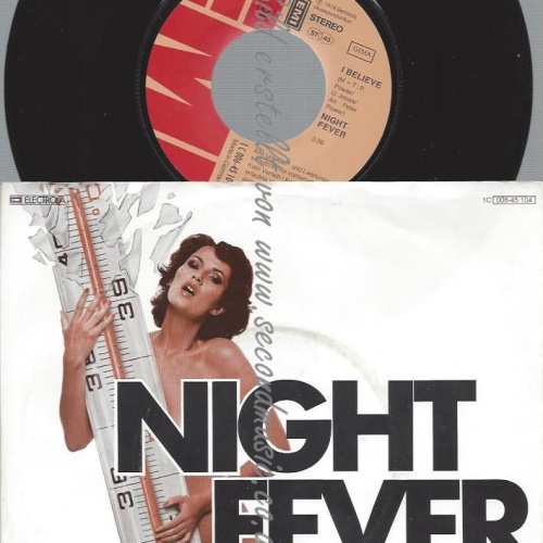 7"   Night Fever – Here Comes That Rainy Day Feeling Again
