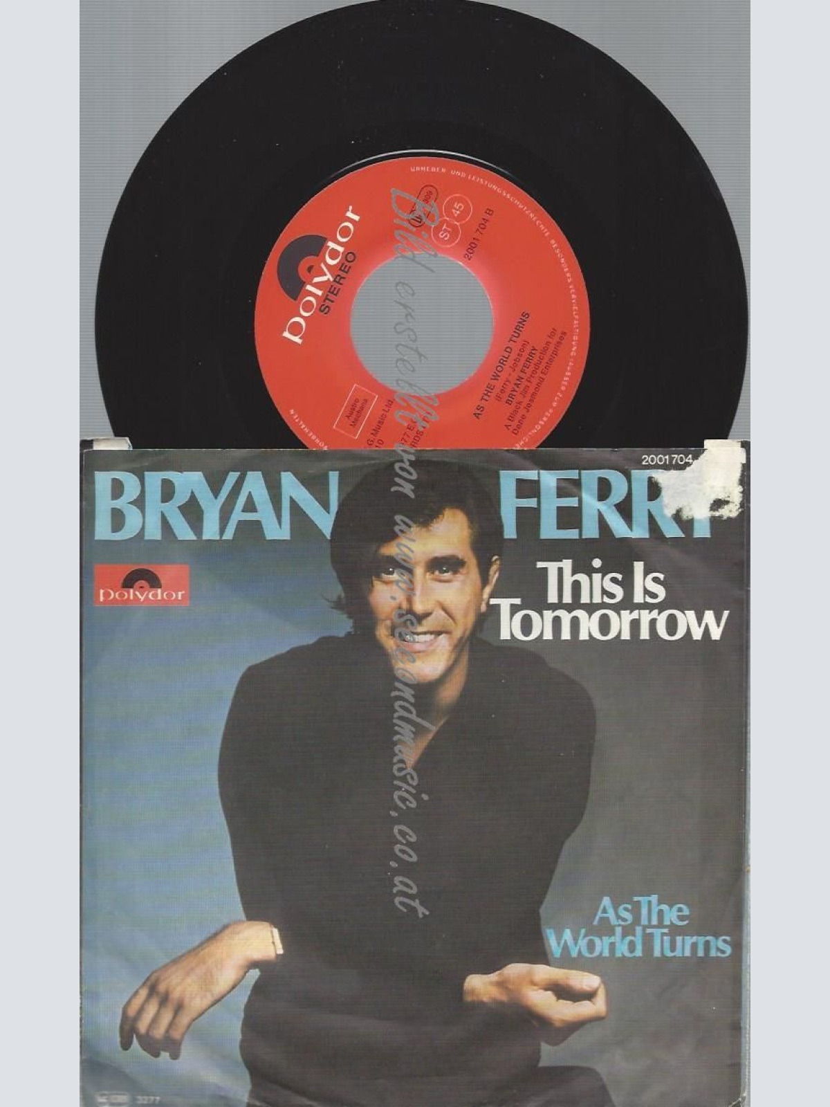 7"  Bryan Ferry – This Is Tomorrow    // AUSTRO MECHANA