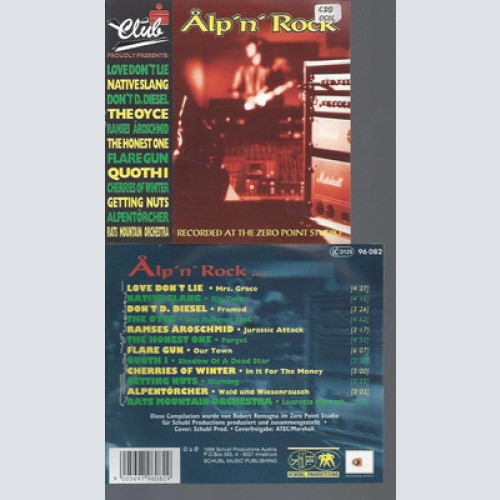 CD--ALP'N ROCK //NEWCOMMER SAMPLER//