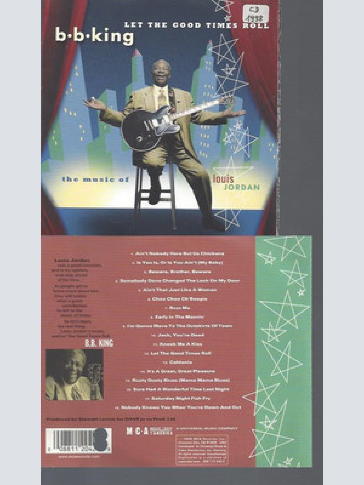 CD--B B KING LET THE GOOD TIMES ROLL