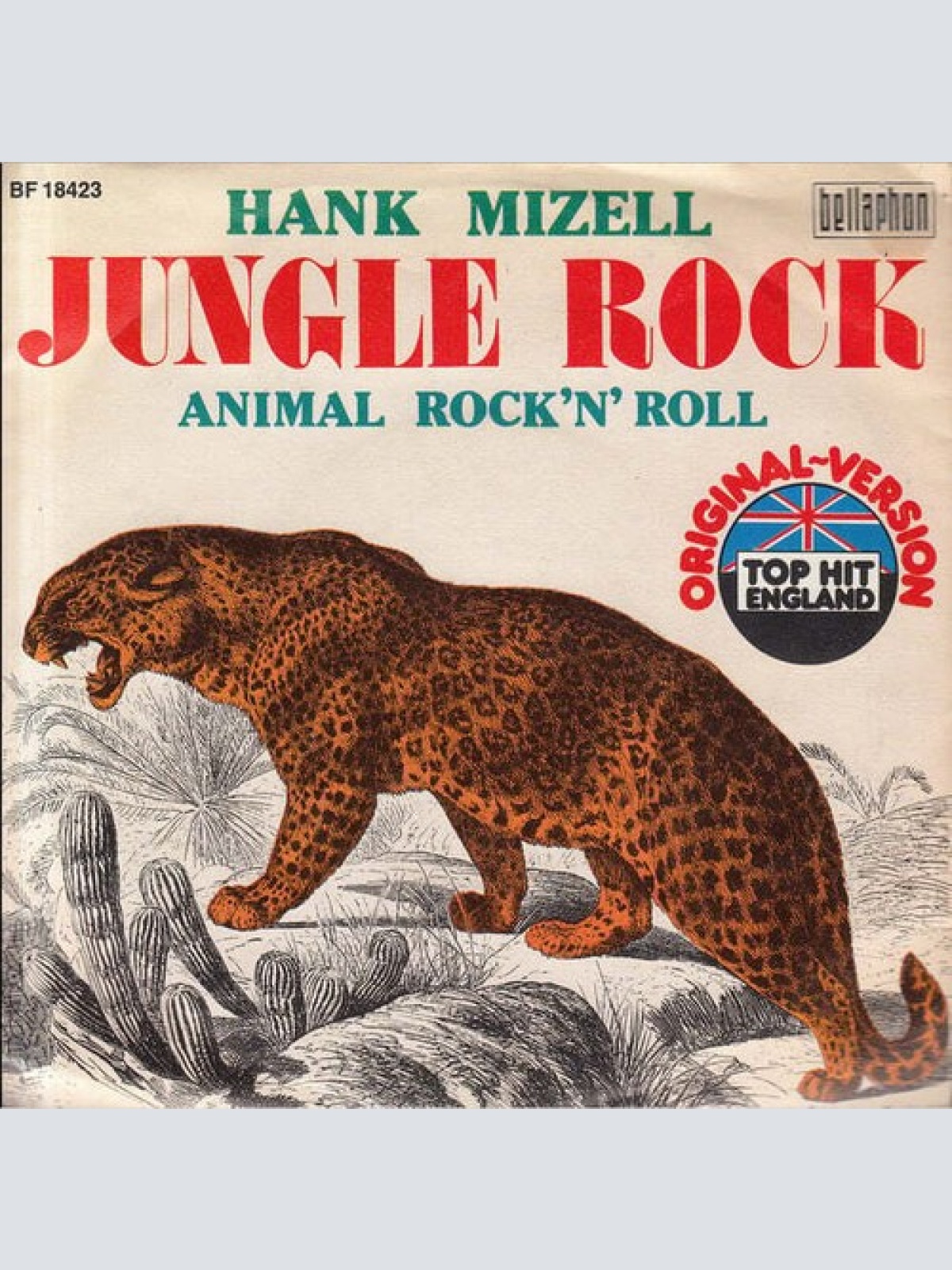 7", Single Hank Mizell - Jungle Rock