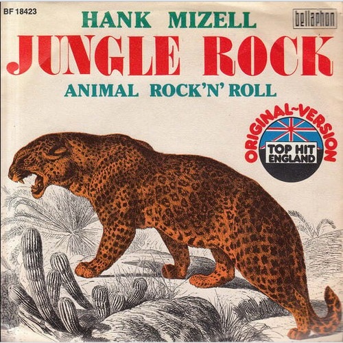 7", Single Hank Mizell - Jungle Rock