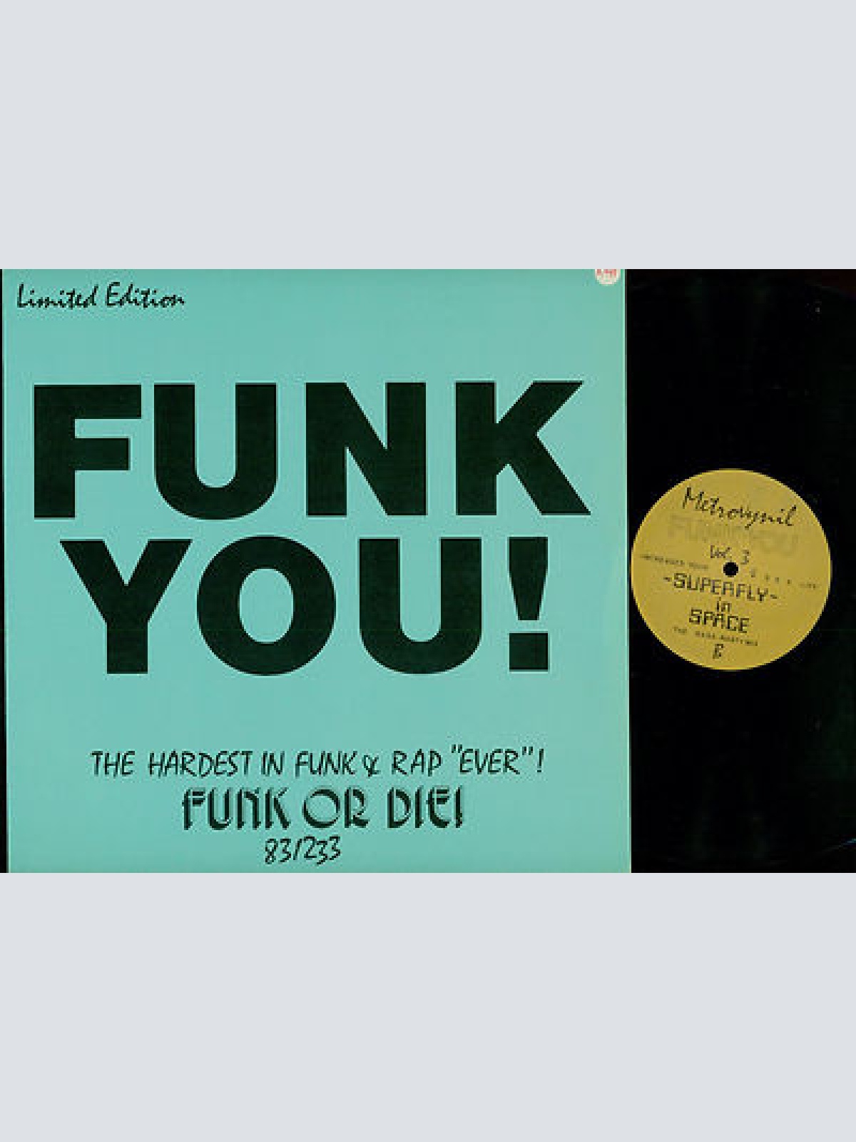 LP-- D.C.C.+T. / Superfly Funk You! Vol. 3 --LIMITED