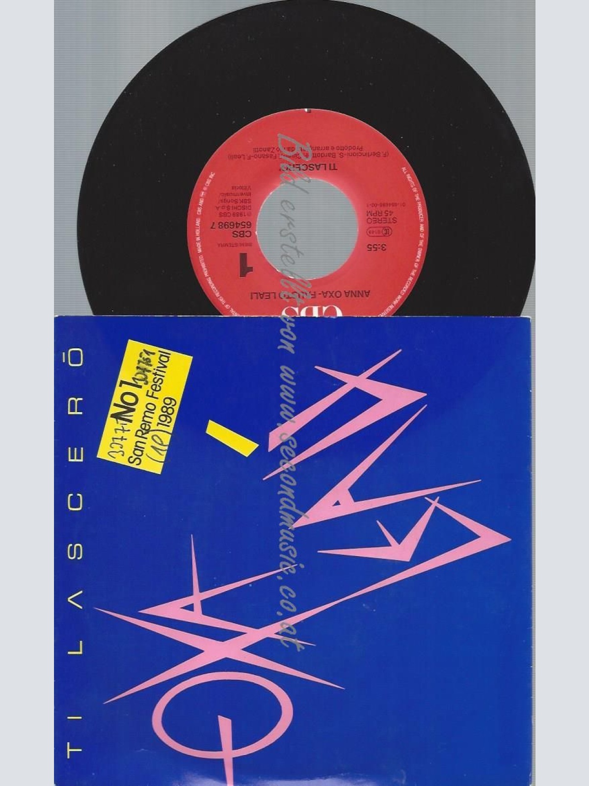 7"  Oxa, Leali Ti Lascerò