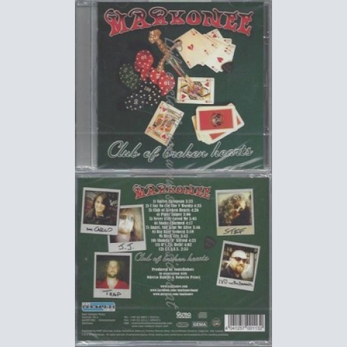 CD--MARKONEE--CLUB OF BROKEN HEARTS