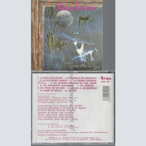 CD--MEDINA AZAHARA--DONDE ESTA LA LUZ