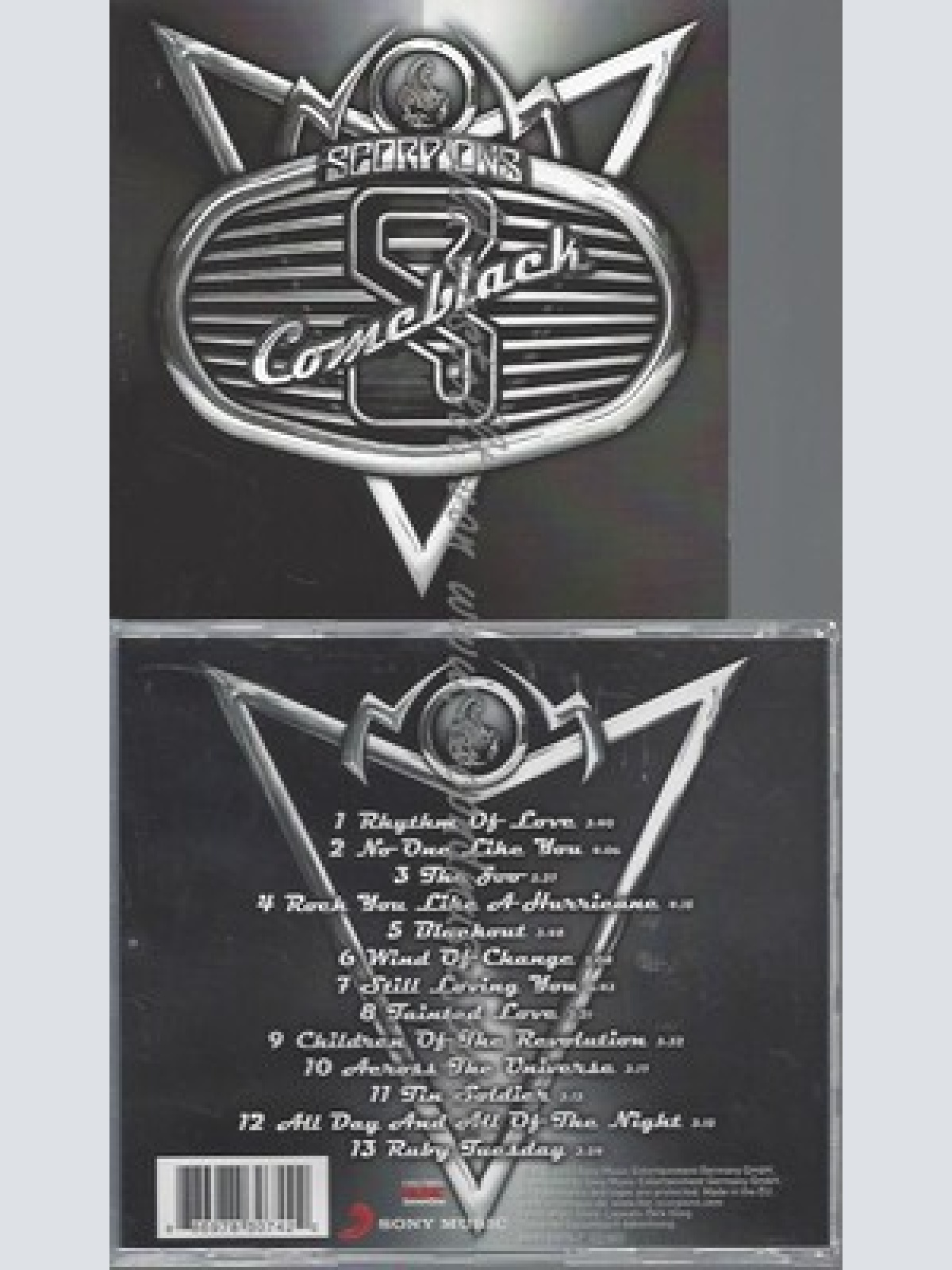 CD--SCORPIONS--COMEBLACK