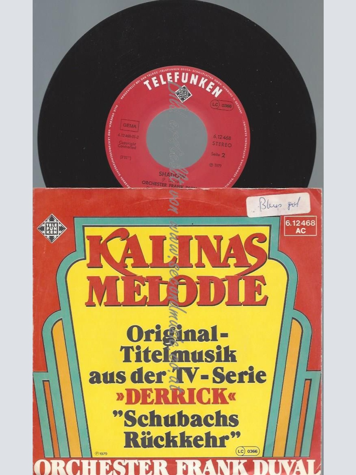 7"   Orchester Frank Duval – Kalinas Melodie