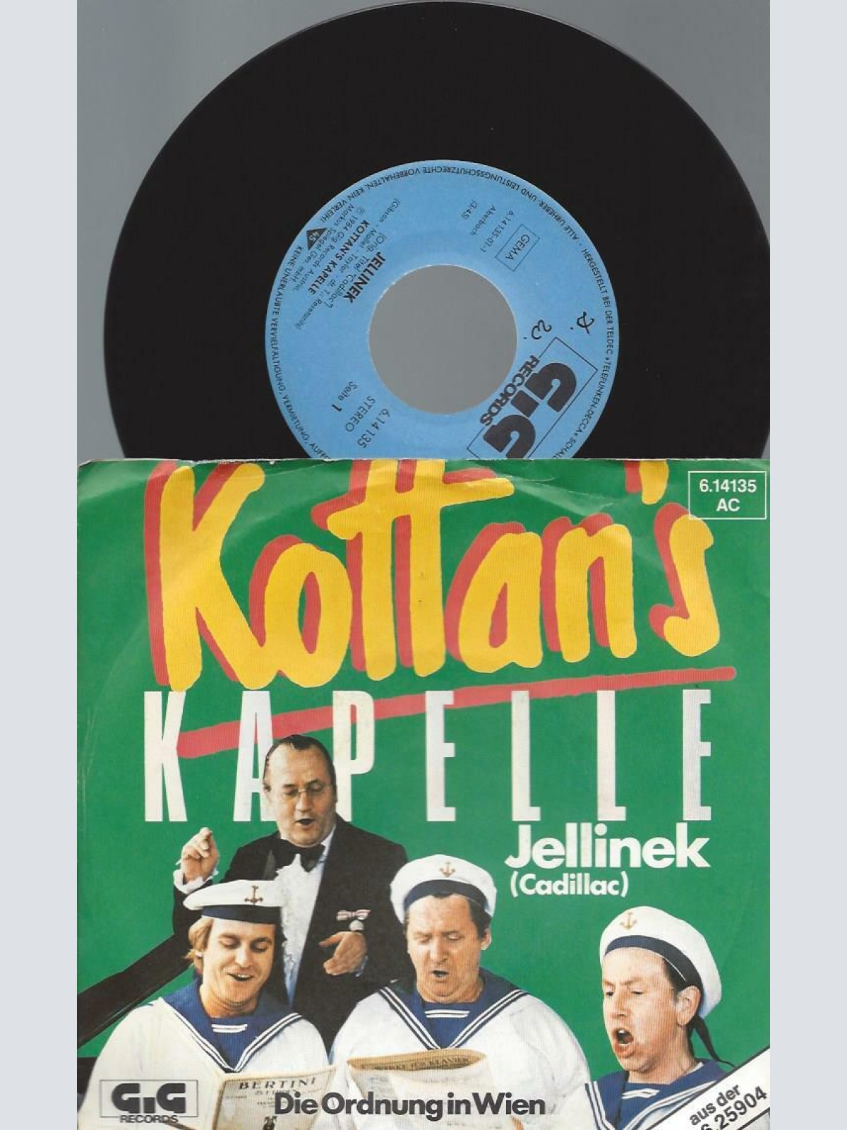 7" Kottan's Kapelle – Jellinek