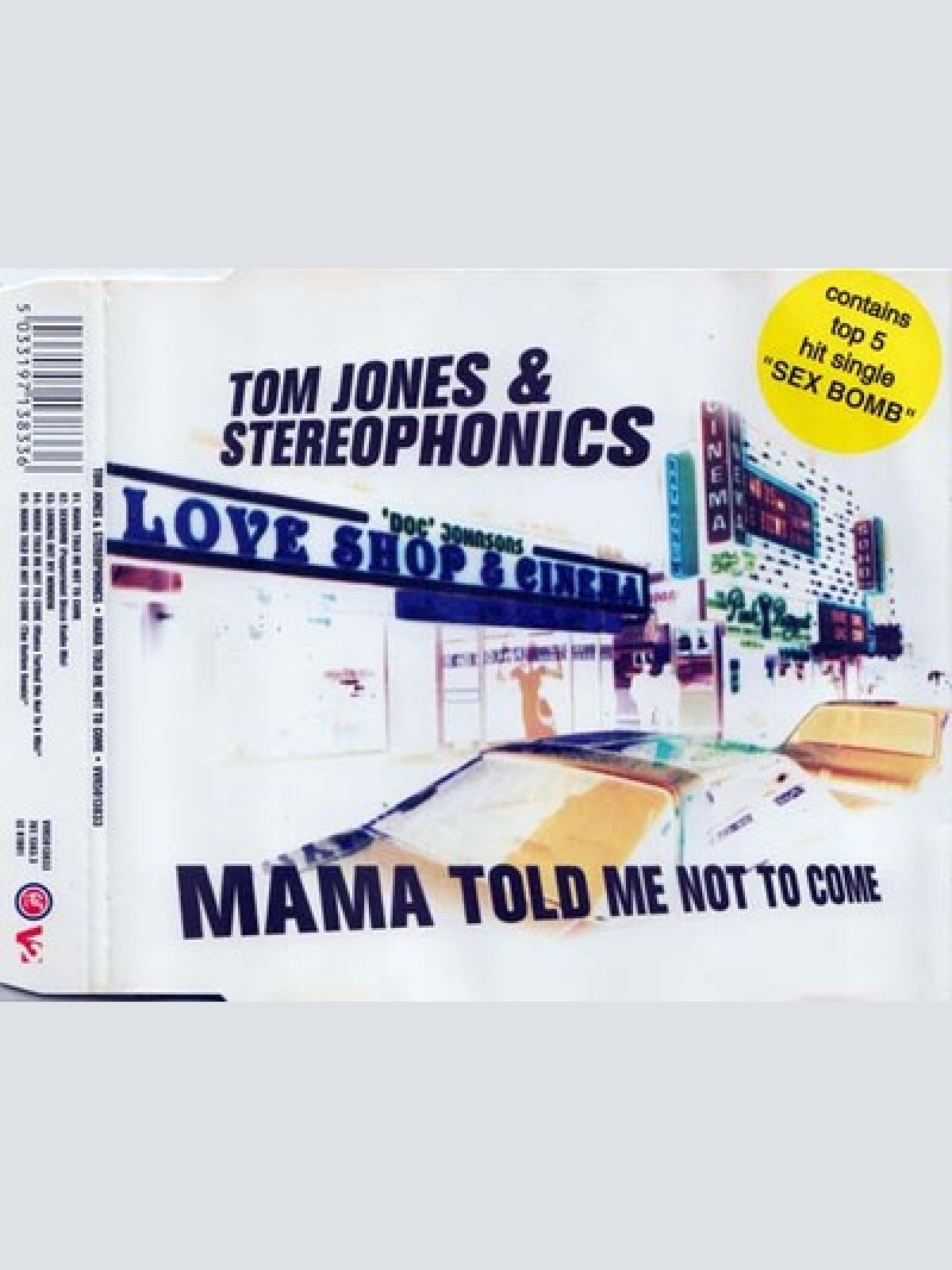 CD, Maxi Tom Jones & Stereophonics - Mama Told Me Not To Come