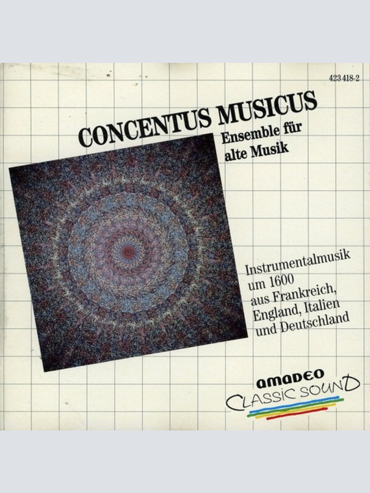 CD, RE Concentus Musicus Wien - Instrumentalmusik um 1600 aus Frankreich, Eng...