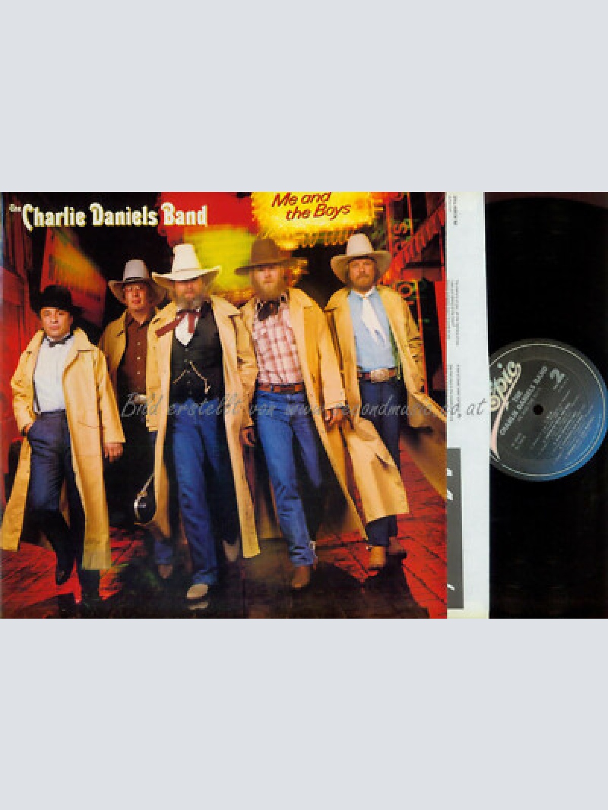 LP-- The Charlie Daniels Band – Me And The Boys  // US LP // OIS