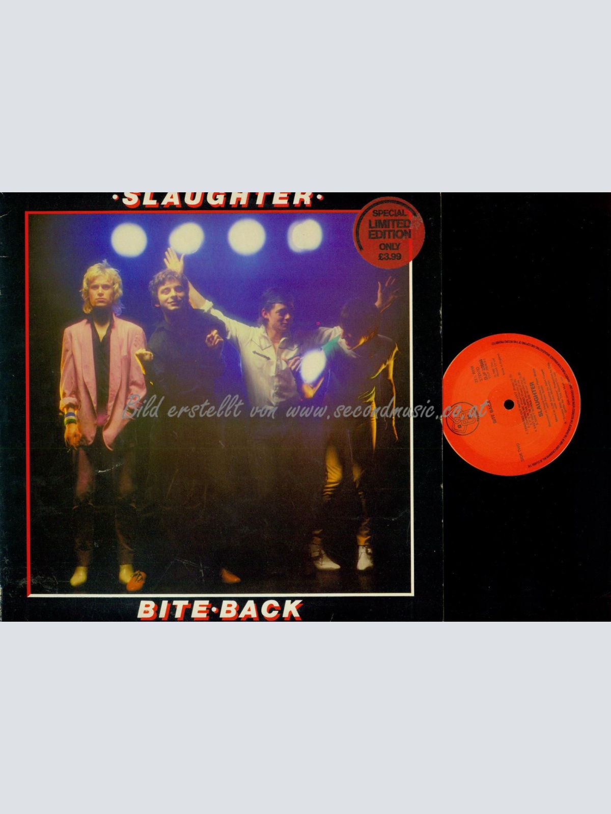 LP--SLAUGHTER // BITE BACK // UK