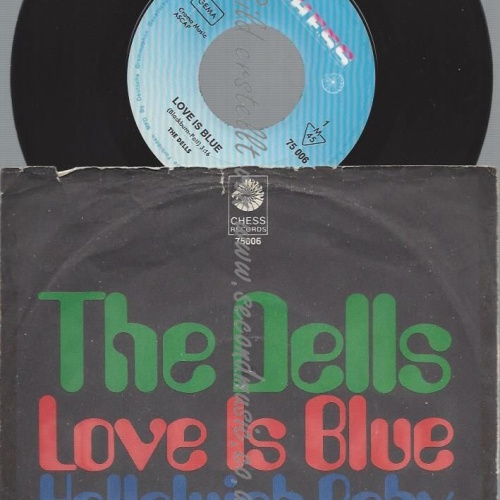 7"  The Dells  Love Is Blue