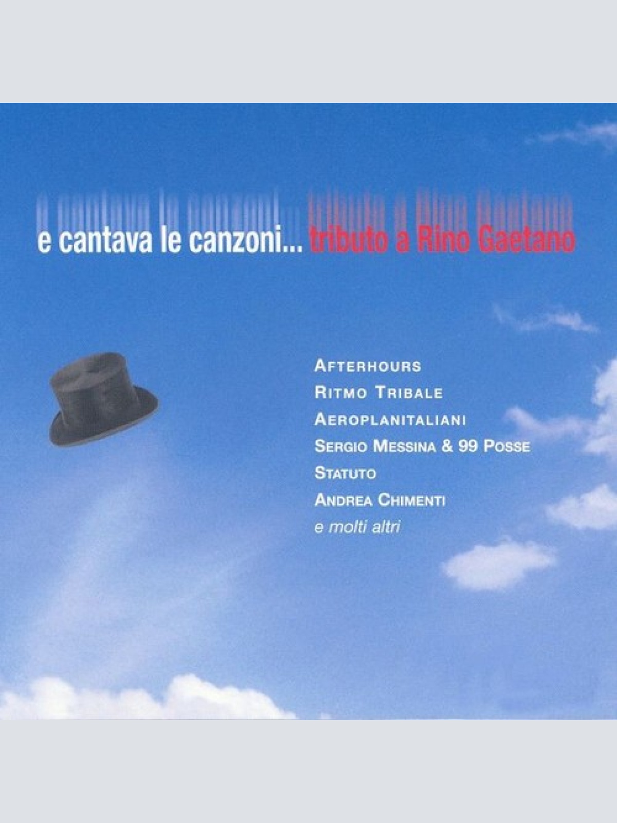 CD, Comp, RE, Tri Various - E Cantava Le Canzoni... Tributo A Rino Gaetano