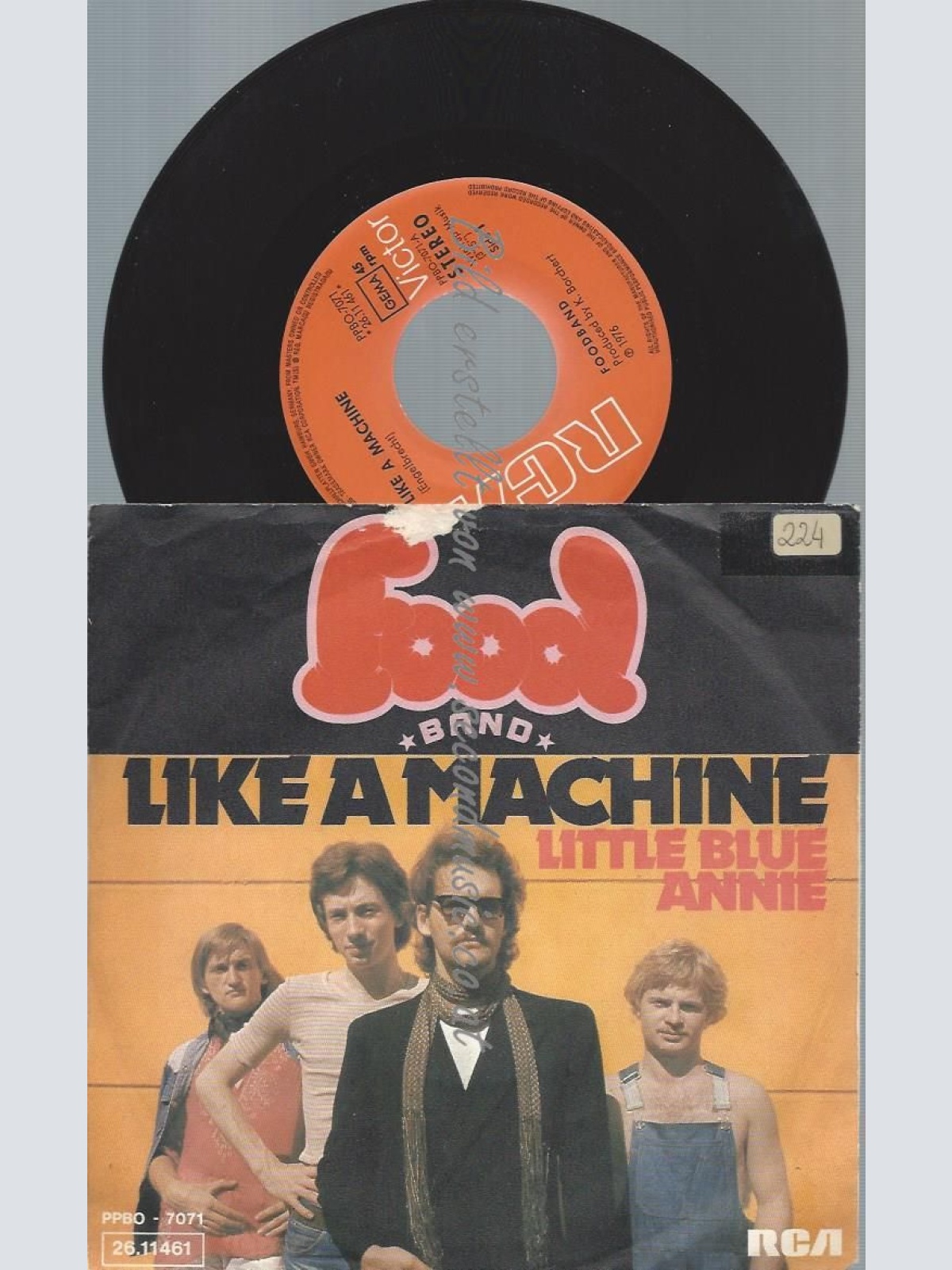 7"  Food Band  Like A Machine