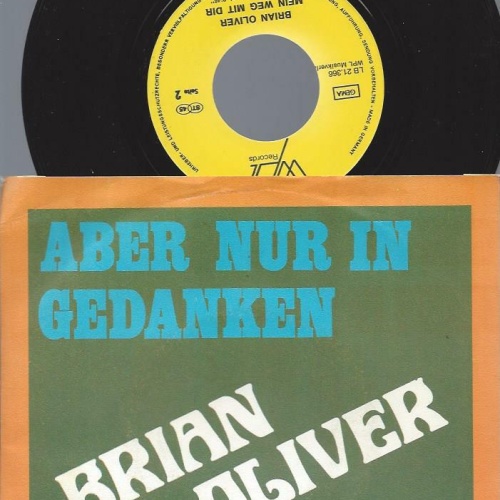 7" Brian Oliver – Aber Nur In Gedanken