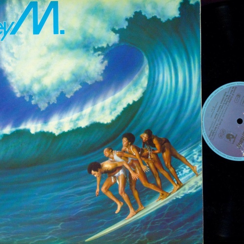 LP-- Boney M. ‎– Oceans Of Fantasy  / Cover Poster  Hansa