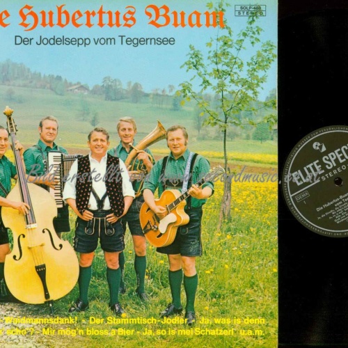LP--Die Hubertus Buam --  Der Jodelsepp vom Teggernsee   //NM