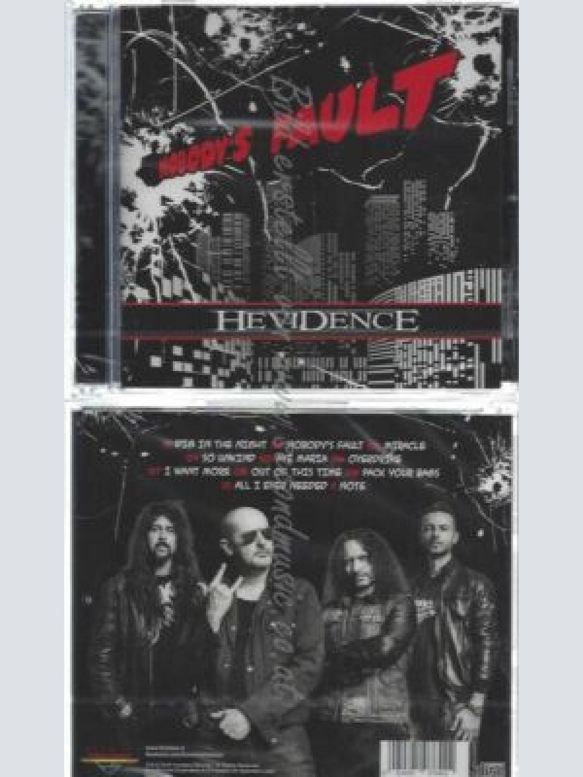 CD-- HEVIDENCE  --NOBODY'S FAULT