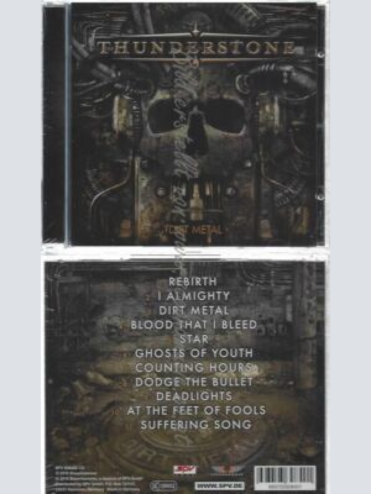 CD-- THUNDERSTONE  --DIRT METAL