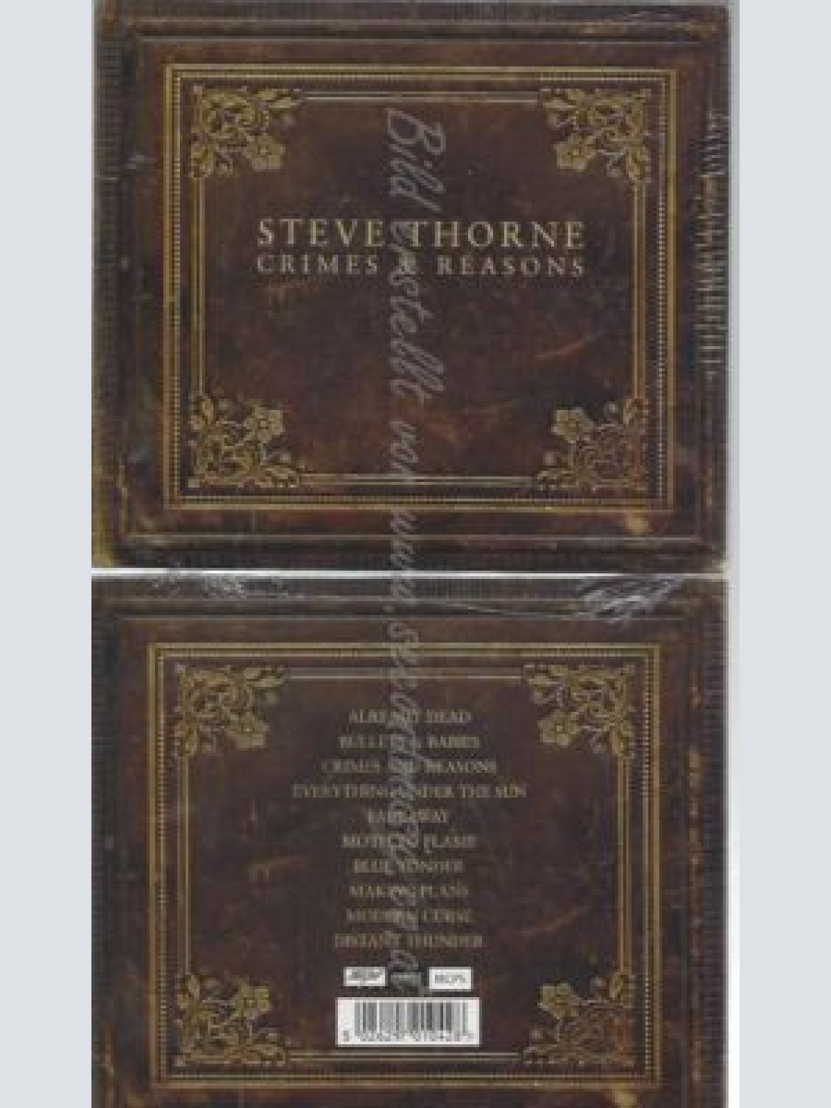 CD-- THORNE,STEVE  --CRIMES AND REASONS