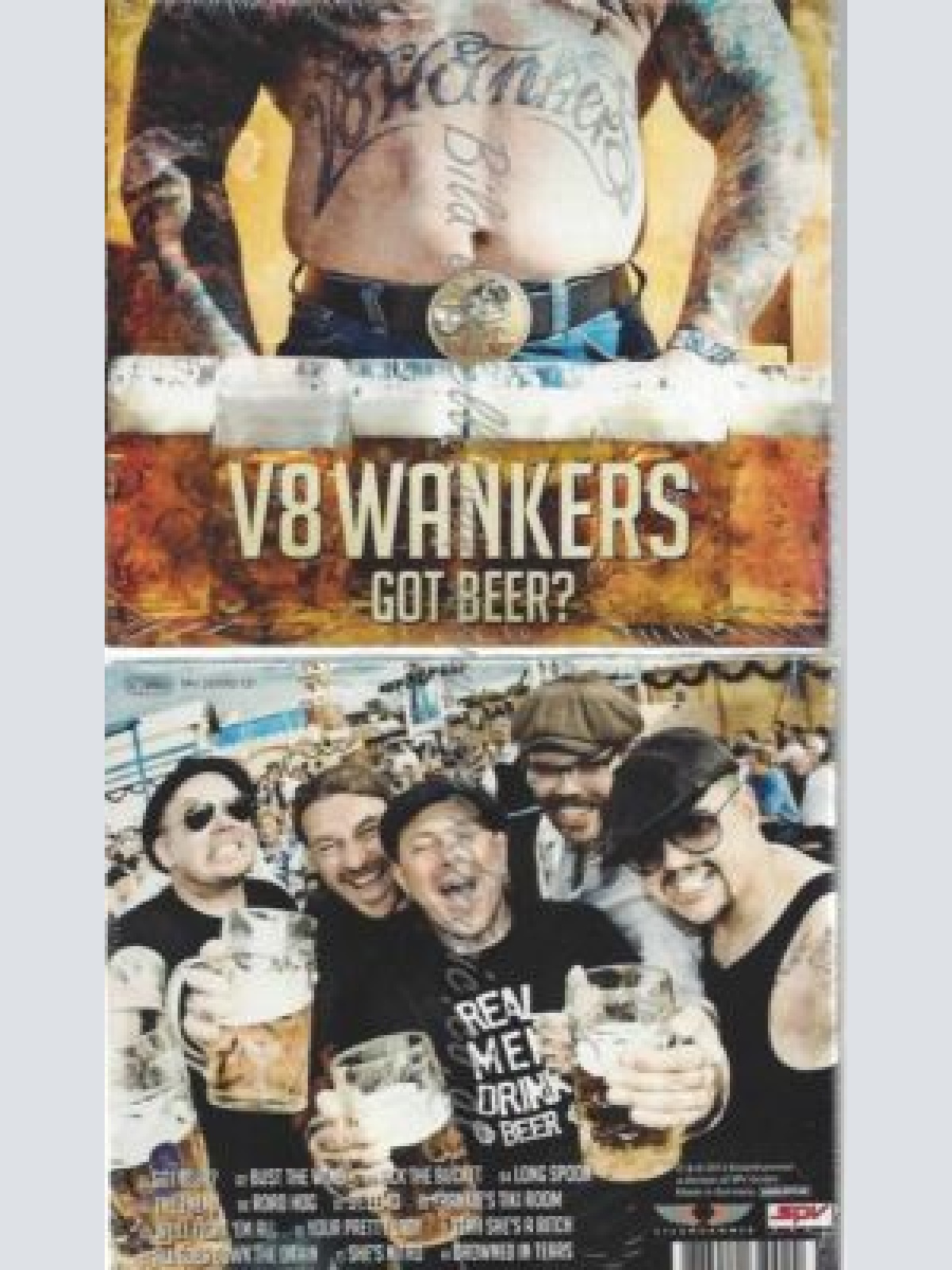 CD-- V8 WANKERS  --GOT BEER