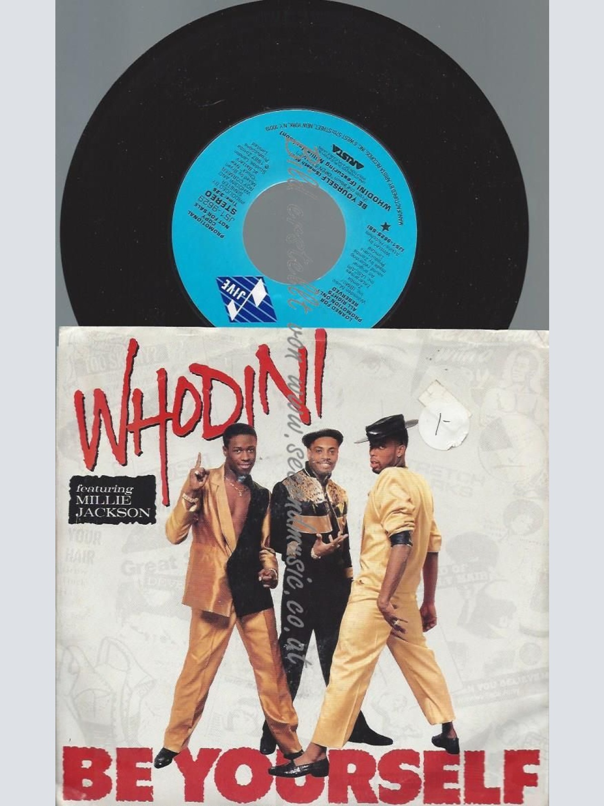 7"   Whodini – Be Yourself //PROMO