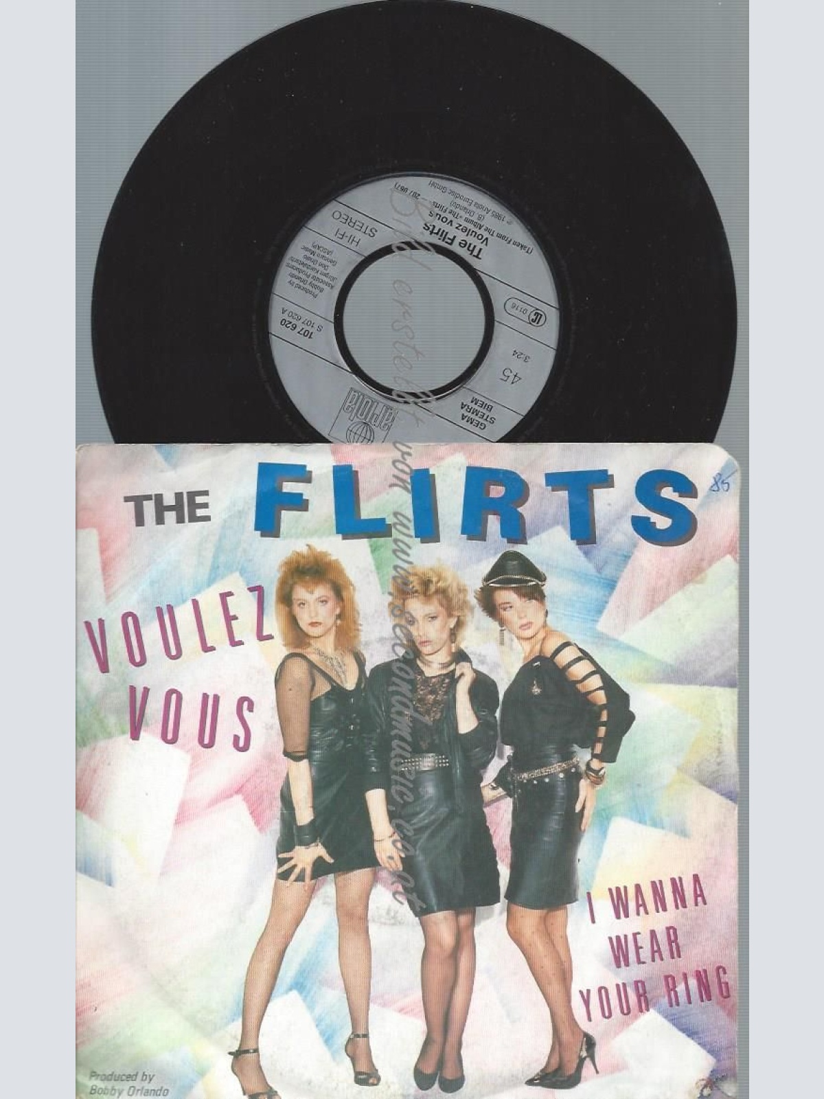 7"   The Flirts  Voulez Vous