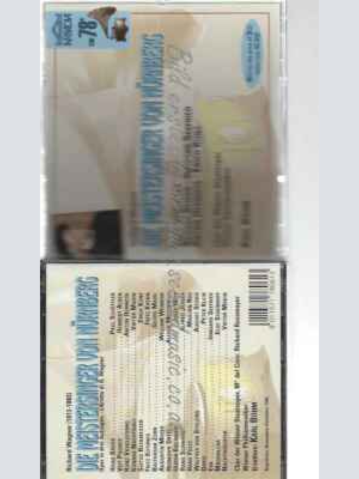 CD--NÜRNBERG (GESAMTAUFNAHME 1944)--WAGNER. DIE MEISTERSINGER