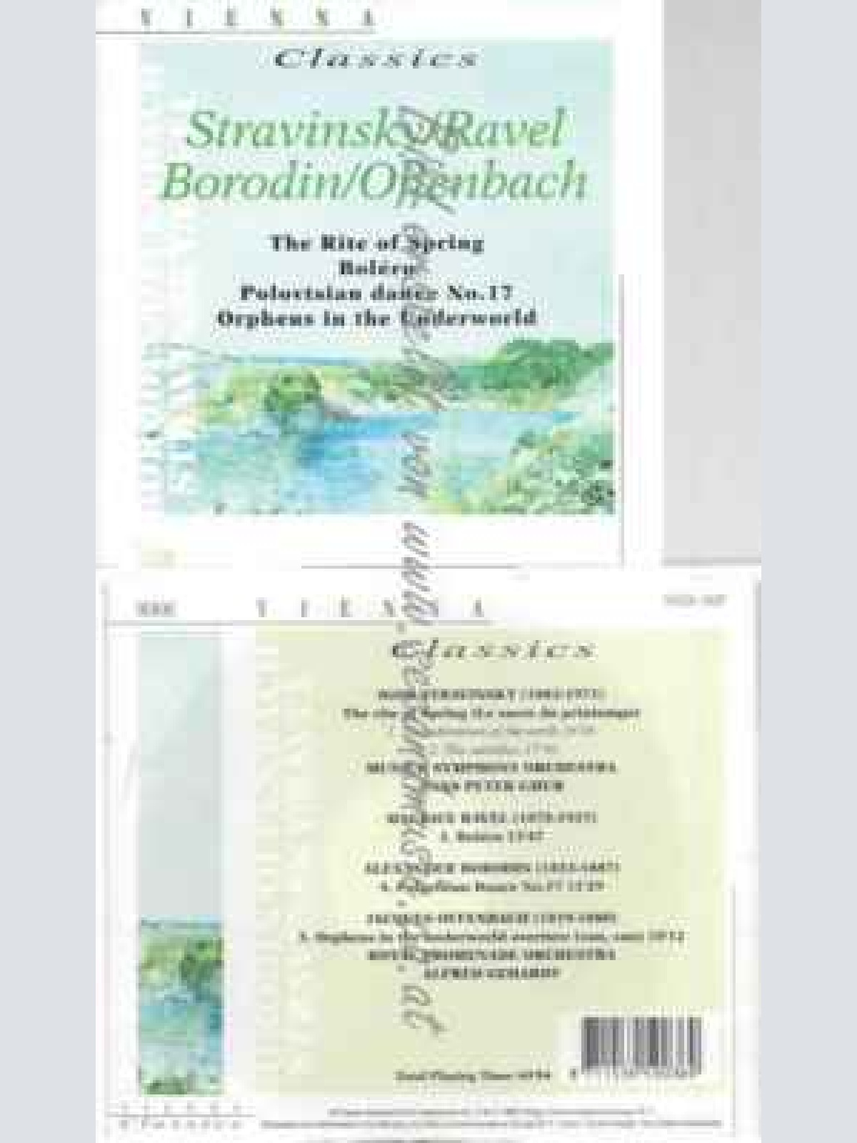 CD----WERKE --Vienna Classics- Stravinsky  Ravel