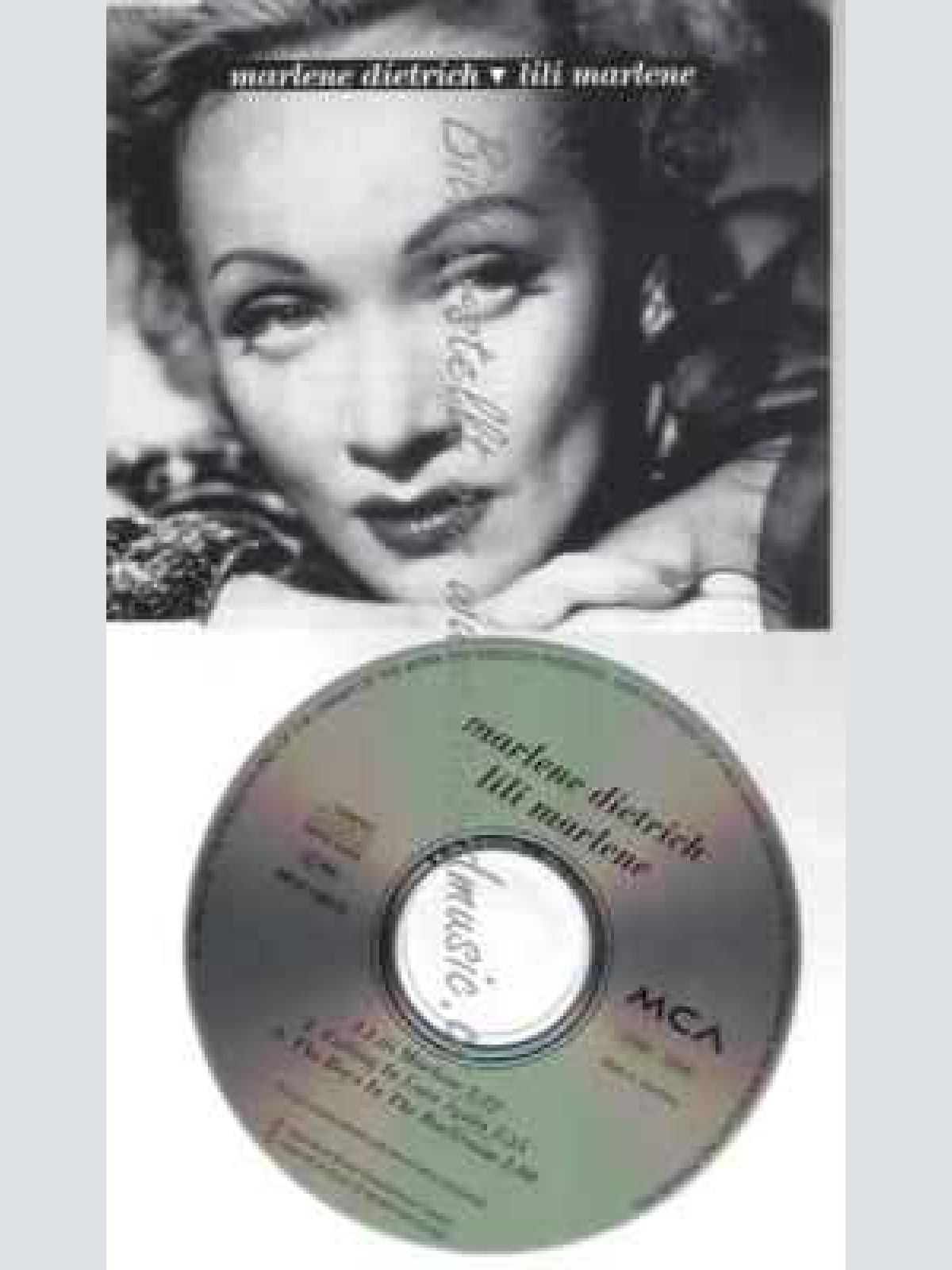 CD--MARLENE DIETRICH--LILI MARLENE (X1+2)