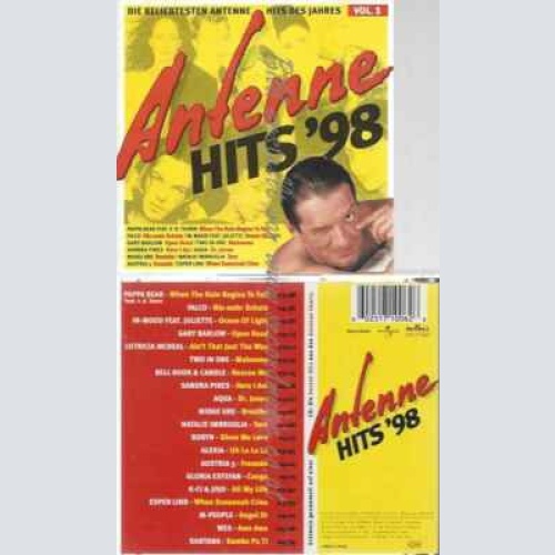 CD--DIVERSE--ANTENNE HITS 98 VOL.1
