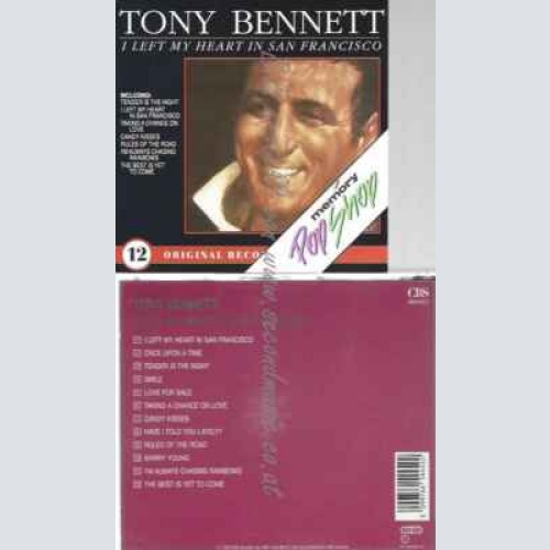 CD--TONY BENNETT--TONY BENNETT I LEFT MY HEART IN SAN FRANCISCO