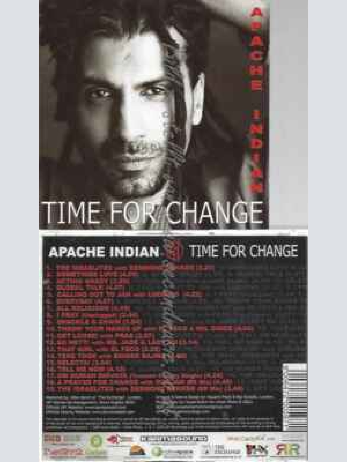 CD--Time for Change  // Apache Indian