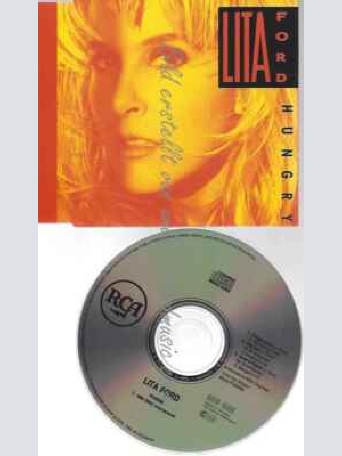 CD--LITA FORD--HUNGRY (EDIT, 1990, PLUS 'BIG GUN', 'ACES & EIGHTS')