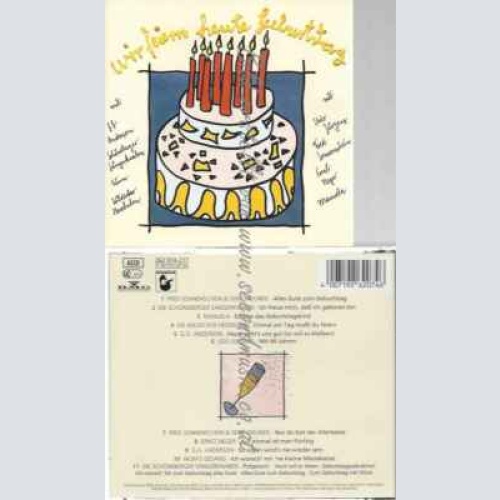 CD--VARIOUS--WIR FEIERN HEUT' GEBURTSTAG