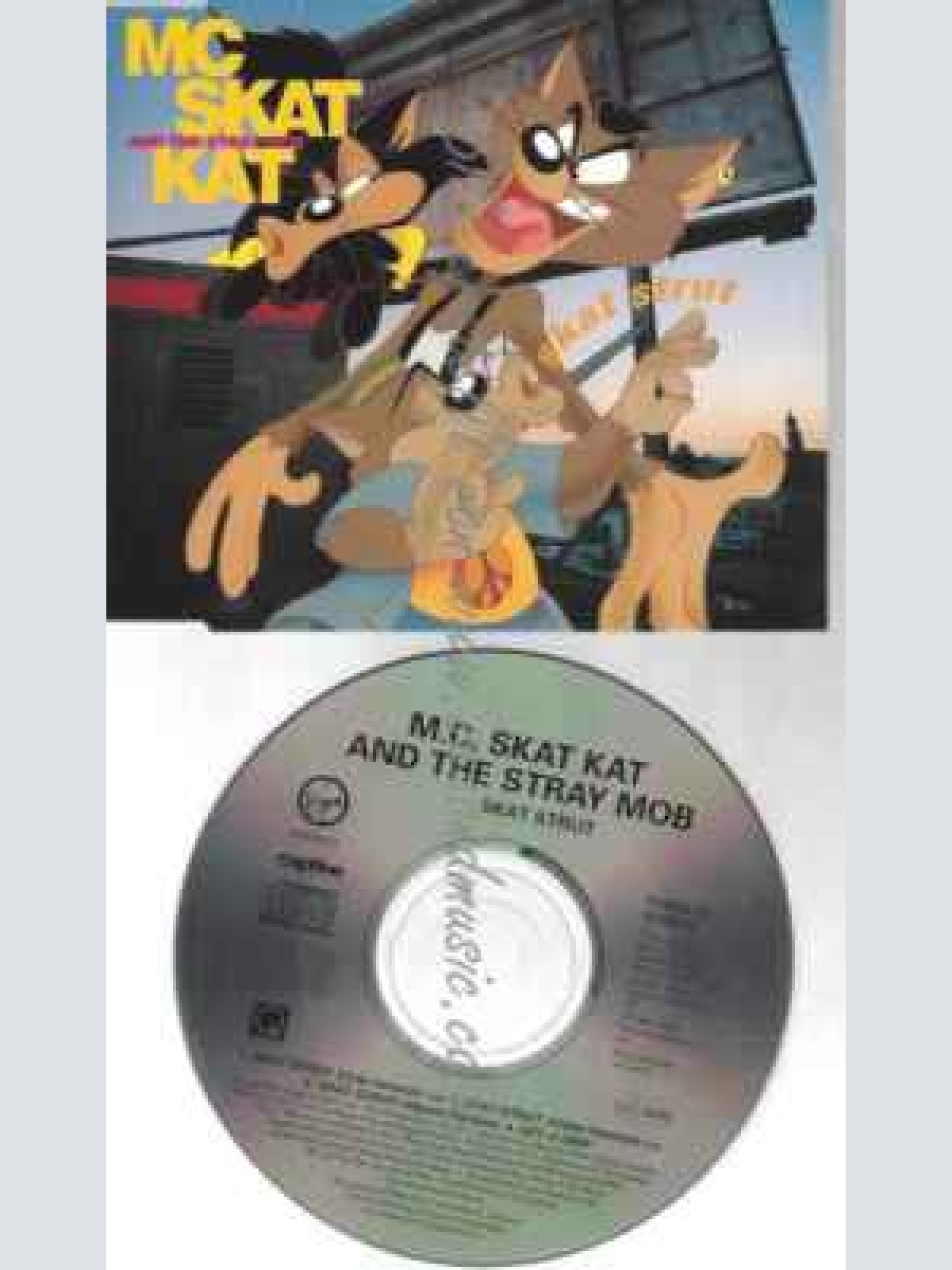CD--MC SKAT KAT AND THE STRAY MOB--SKAT STRUT