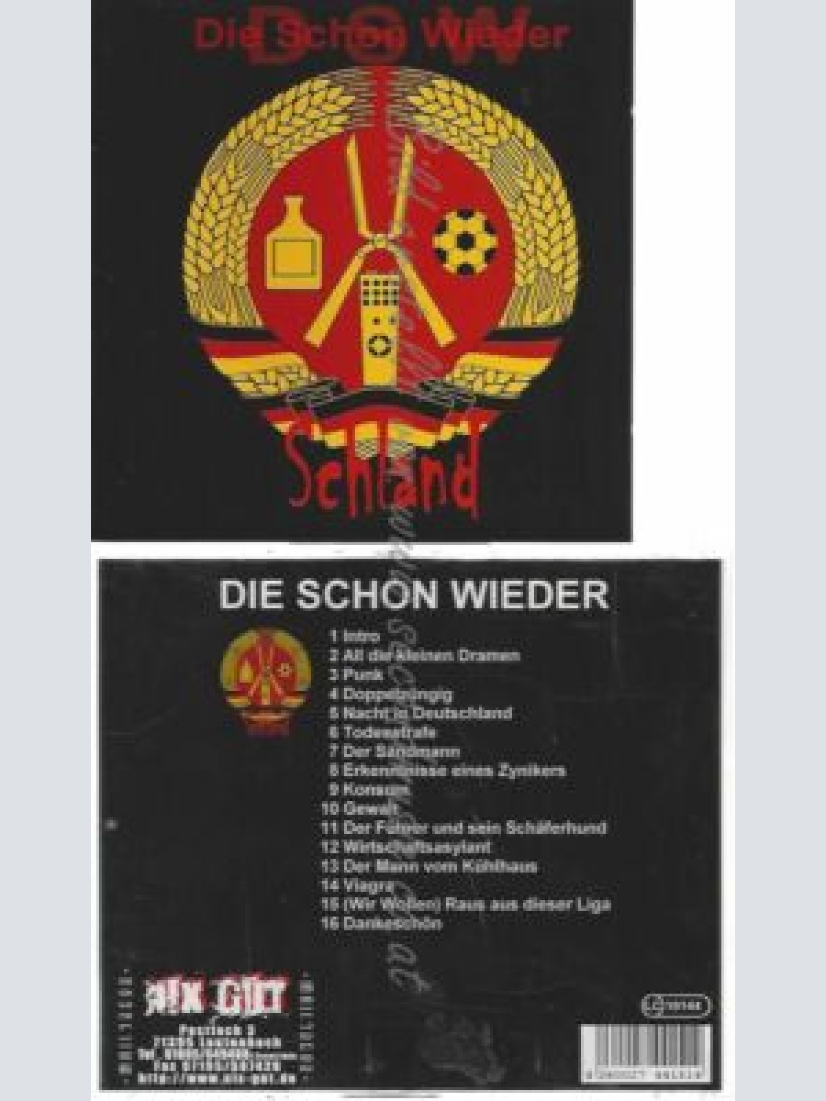 CD-- SCHON WIEDER,DIE--SCHLAND