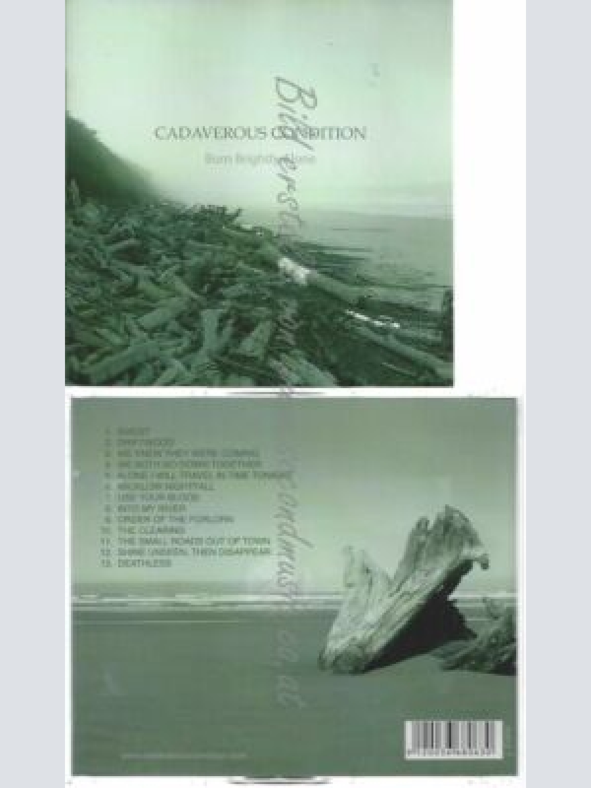 CD-- CADAVEROUS CONDITION--BURN BRIGHTLY ALONE