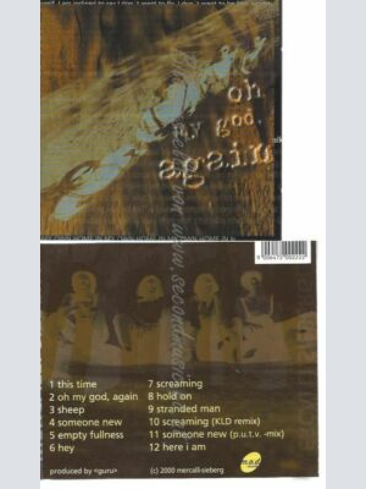 CD-- MERCALLI SIEBERG--OH MY GOD AGAIN