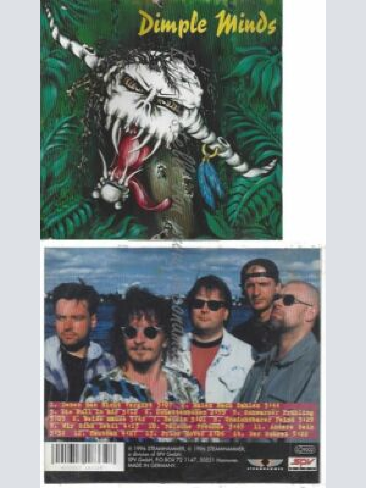 CD-- DIMPLE MINDS  --MAXIMUM DEBILUM