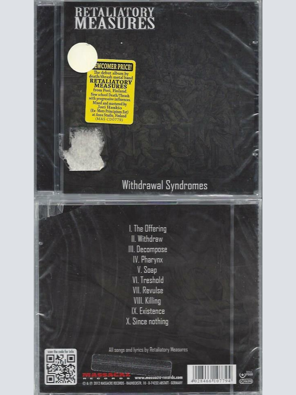 CD-- RETALIATORY MEASURES  --WITHDRAWAL SYNDROMES